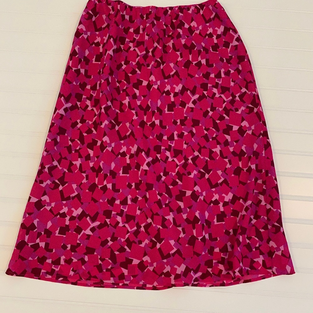 THE LIMITED FLOWY SLIP SKIRT